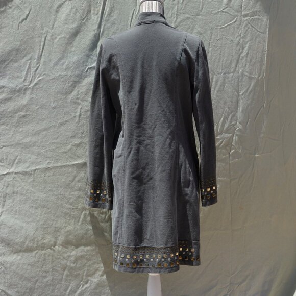 XCVI Grey Duster - 100% cotton L - Picture 4 of 9